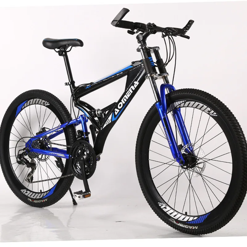 Rapid Descent Climbing Action Off-road Snow Bike 4.0 Thick Tires Double Shock Absorption Beach Bike 26 Inches Sports Steel 150KG