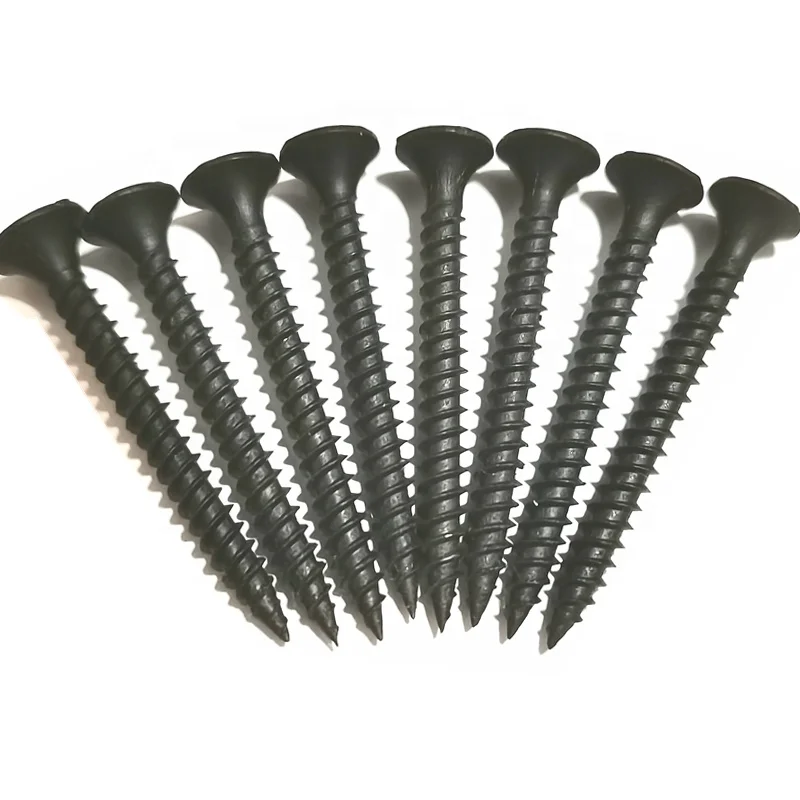 Black Phosphate Gypsum Board Drywall Screws For Wood And Metal  1kg/box