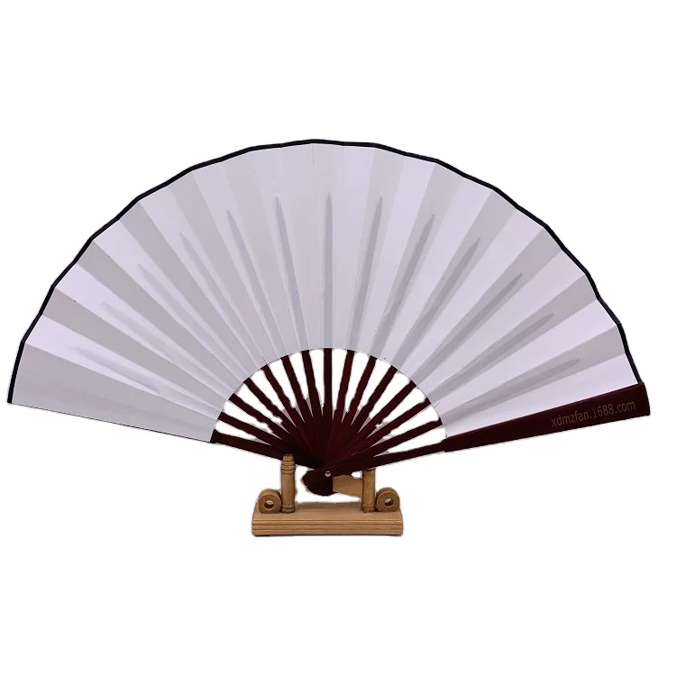 Реклама на заказ, рекламный подарок, складной веер с принтом логотипа