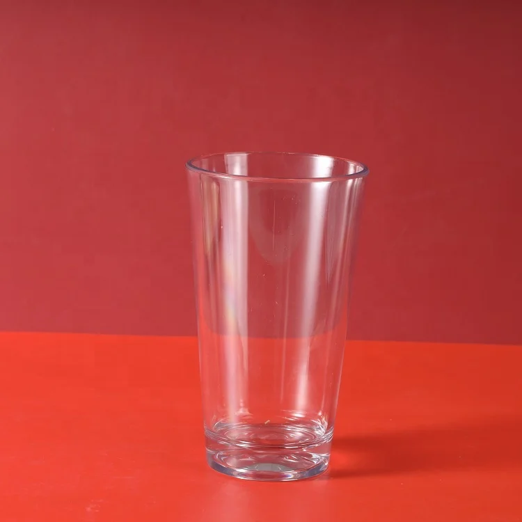 Hot Sells Tritan BPA Free Reusable Plastic Drinking Glass