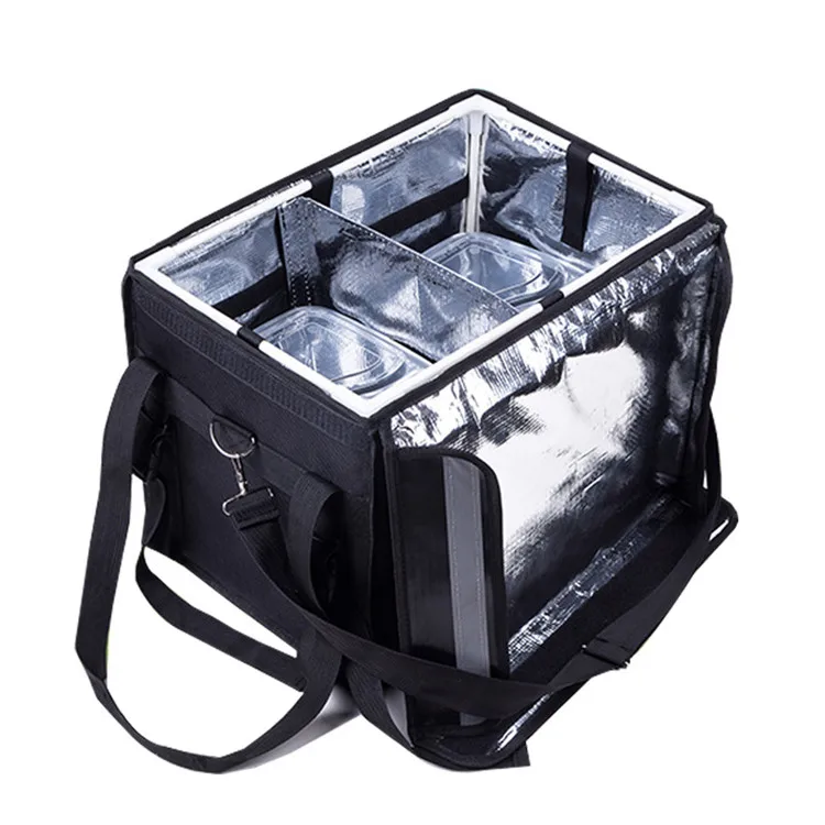 Logo Backpack Insulated Thermal Food Box Delivery Cooler Bag Promotional Price Customized Non Woven Silkscreen Letter YASN Bag
