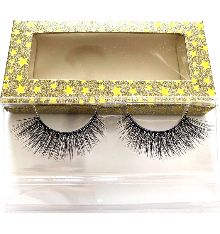 Silk Lashes Soft Material Eyelashes Faux Mink Eyelashes