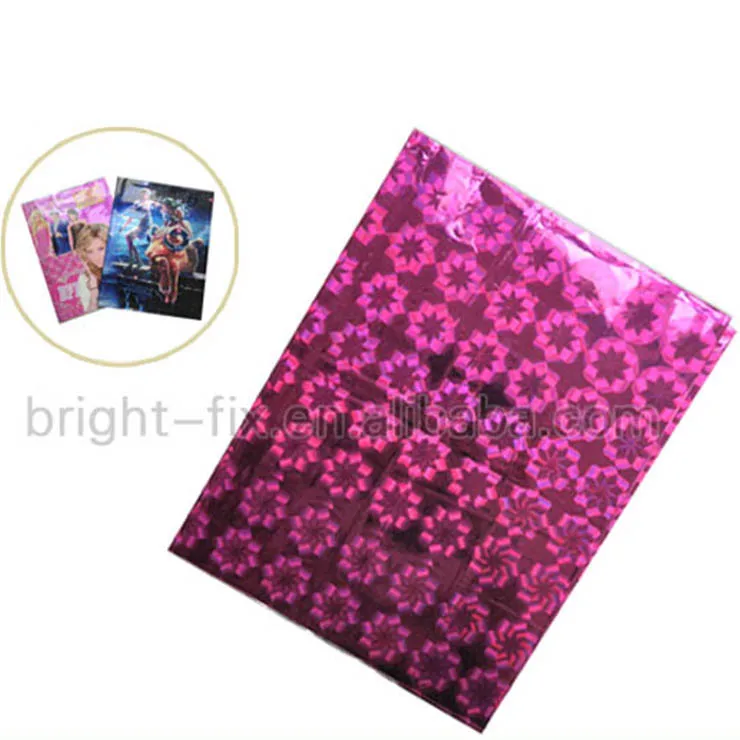
A4 holographic foil cardboard Laser gift wrapping paper 