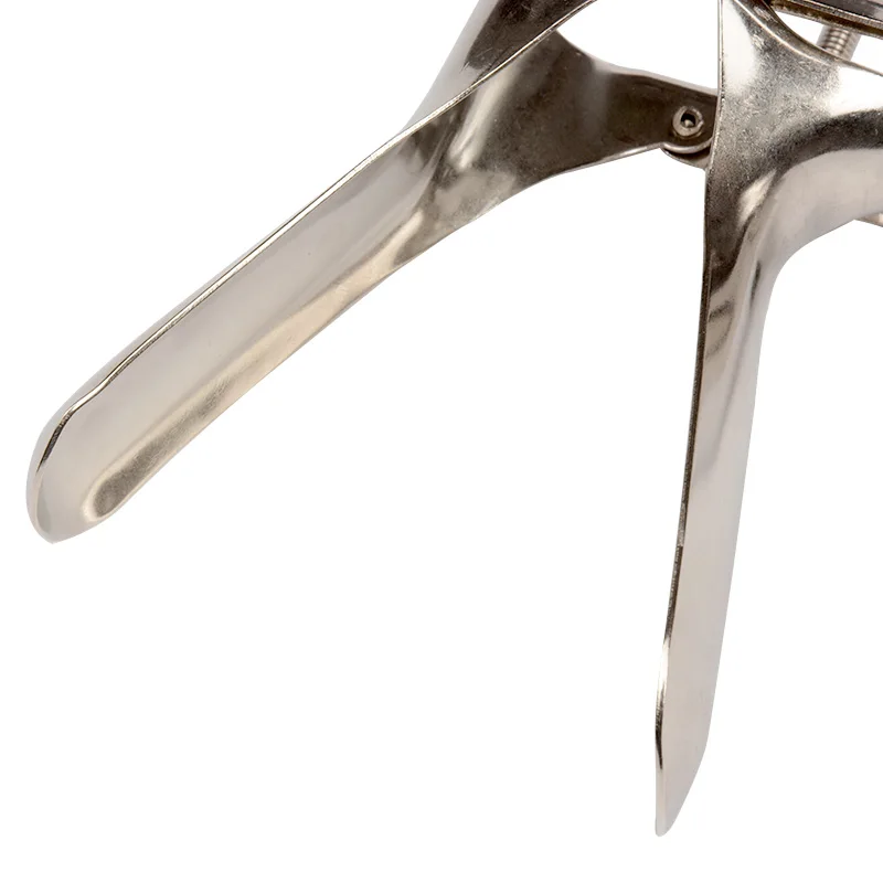 Medical Themed Toys Stainless Steel Expansion Vaginal Voyeuristic Device Dilators Colposcope Speculum Anal Sex Products