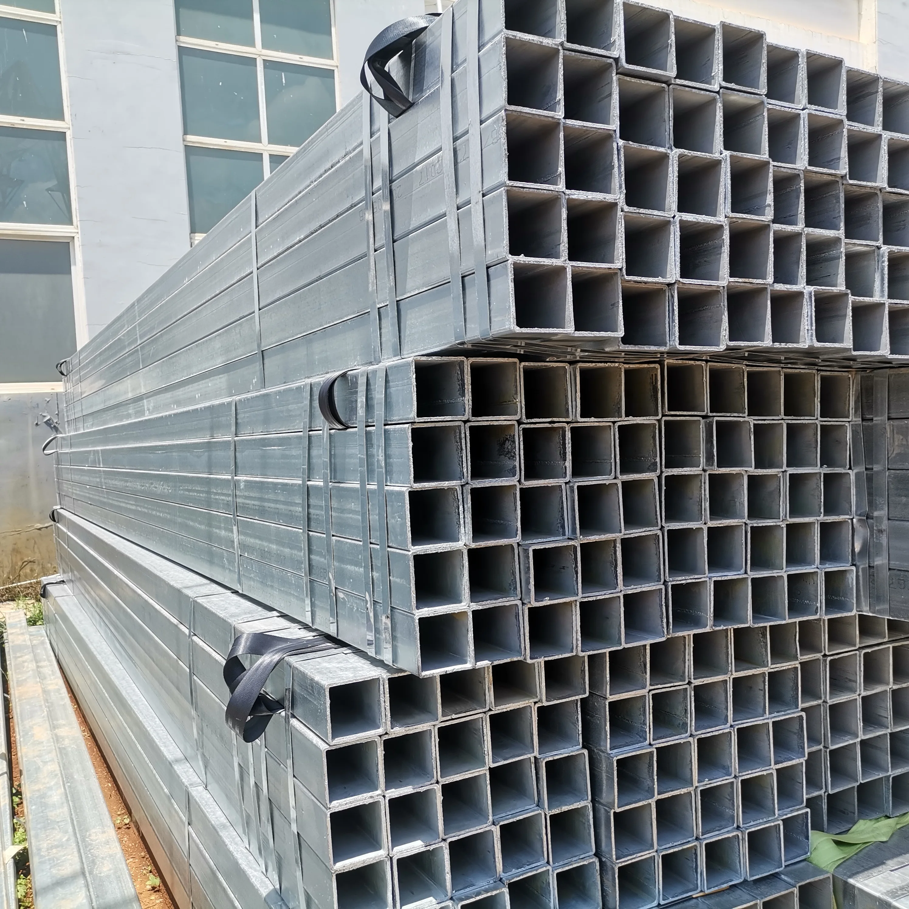 Low price 8x8 18x18 150x150 100x100 Bs 1387 ASTM A500 SHS RHS STEEL Hollow Section galvanized steel square tube