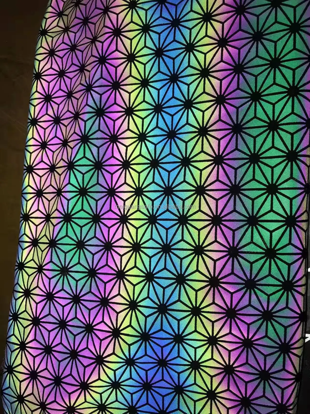 triangle rainbow printing