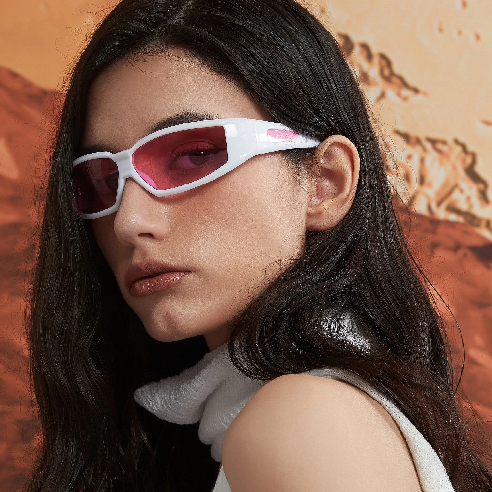 Ins Y2k 2023 PC Sports Sunglasses Retro Skiing Design Frames Men Women Custom Female Wholesale Float Glasses Climbing Sunglasses