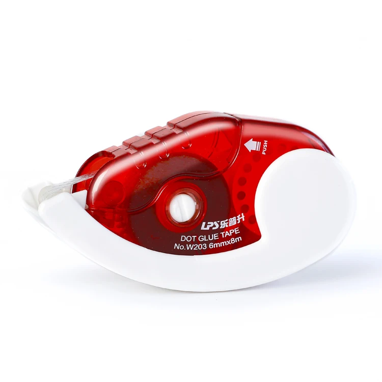 Manufacturer Glue Tape Roller of Double Sided Adhesive Glue Tape Runner No.203 China 6mmx8m CN;GUA Assorted Colors Stick 203 LPS