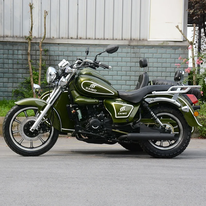 300cc 4 Stroke side car motorcycle chopper gas adventure motorcycle sidecar for sale