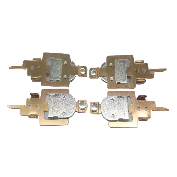 Switch terminal accessories brass stamping electrical silver contact rivets copper Contacts assembly