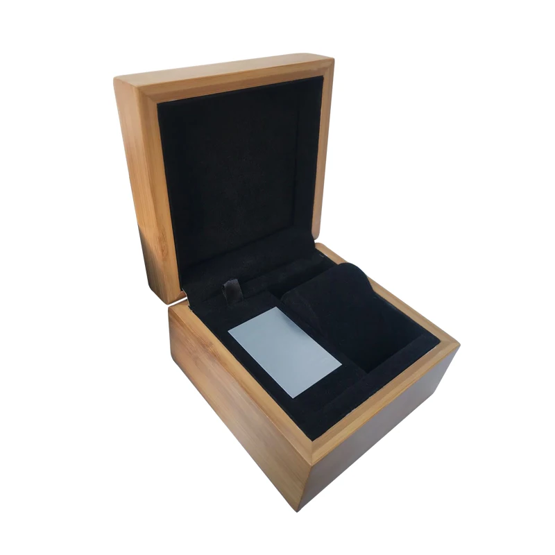 Высококачественная роскошная упаковка с логотипом на заказ, Подарочная деревянная коробка для хранения часов