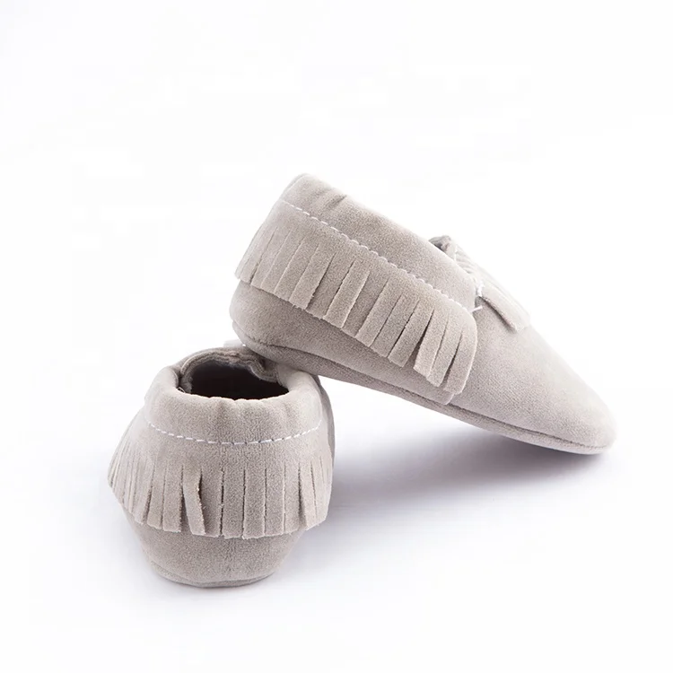 
Baby Nubuck Vamp Soft Sole Toddler Casual Loafers Boat Shoes Crib Shoes 