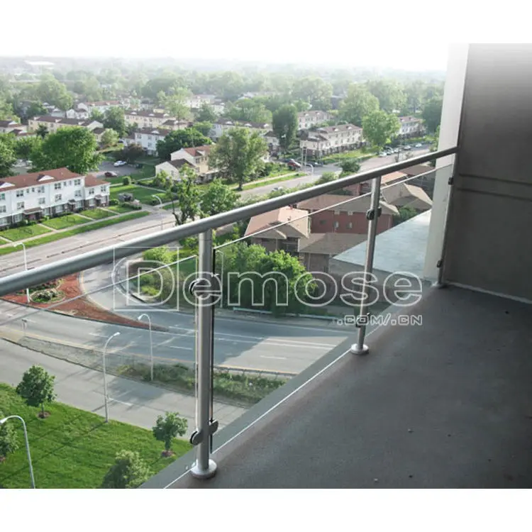304 316 glass railings balcony balustrades stainless steel glass railing