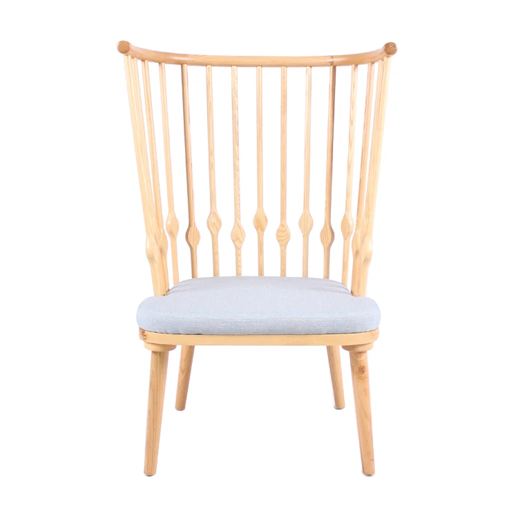 
Nordic Style Simple Modern Fabric Wood Windsor Sofa 