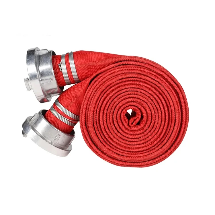65mm Pvc 13 Bar Red Color Fire Hose For Fire Resistance