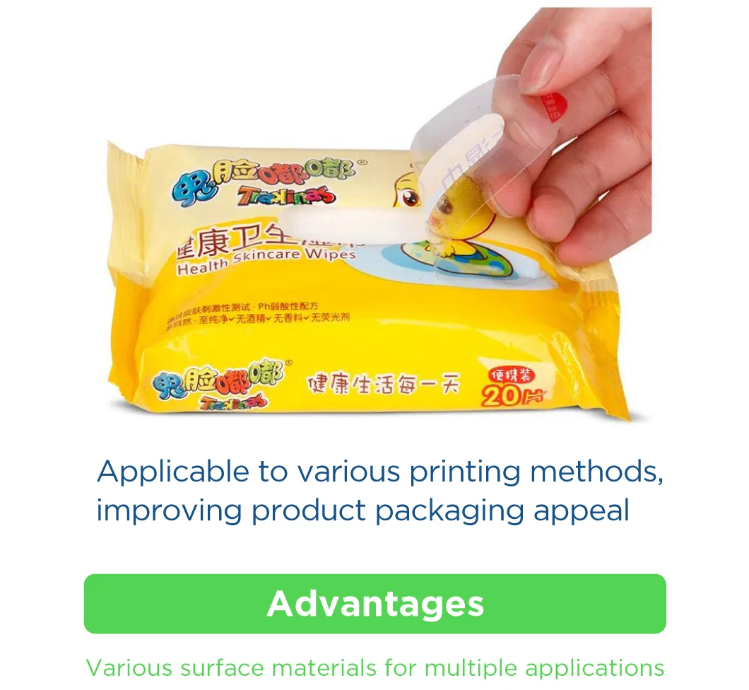 Flexography Wholesale Self Adhesive bopp Packaging Paper Roll flexo Jumbo roll