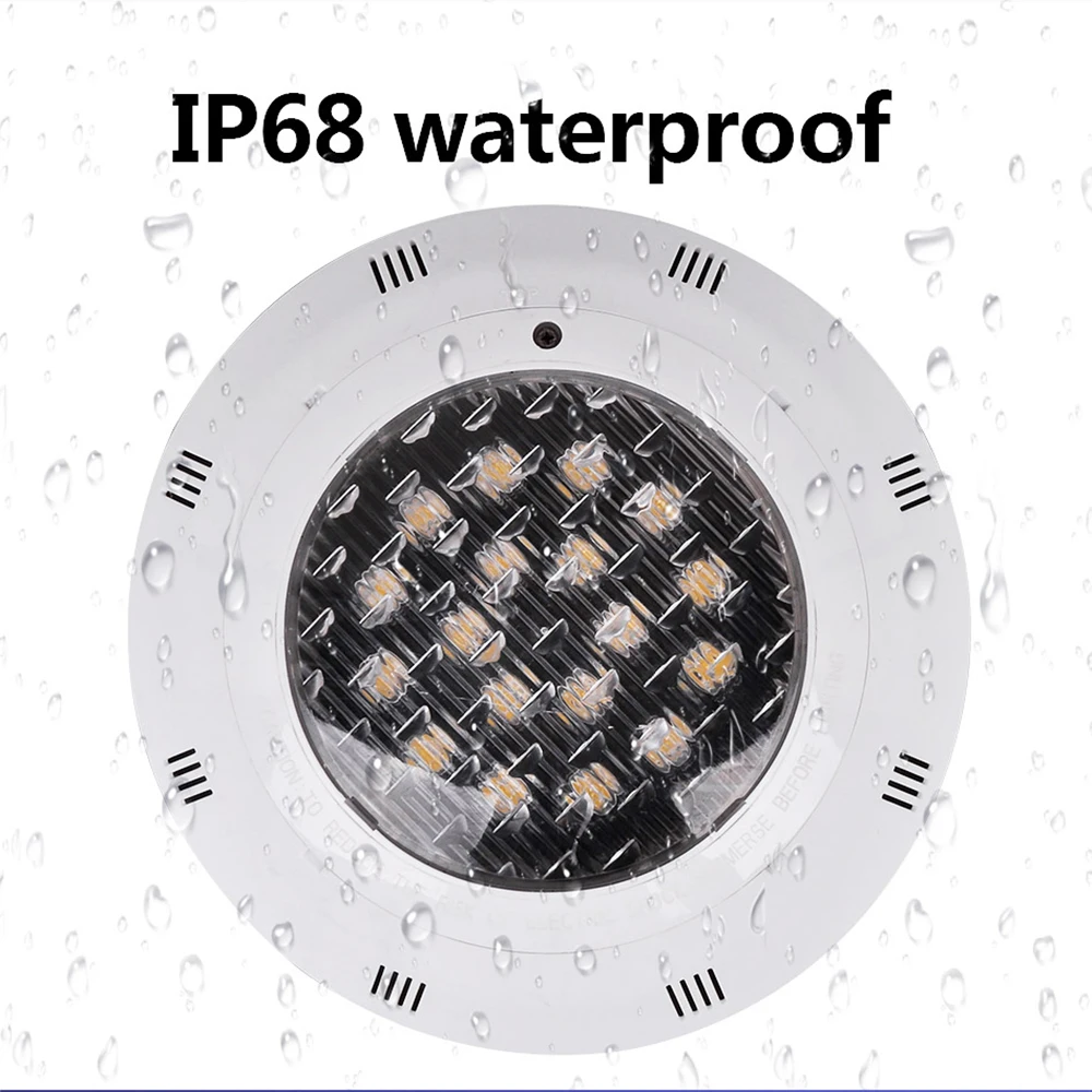 ABS 12 v par 56 led 9W 18W waterproof IP68 RGB swimming pool LED Light