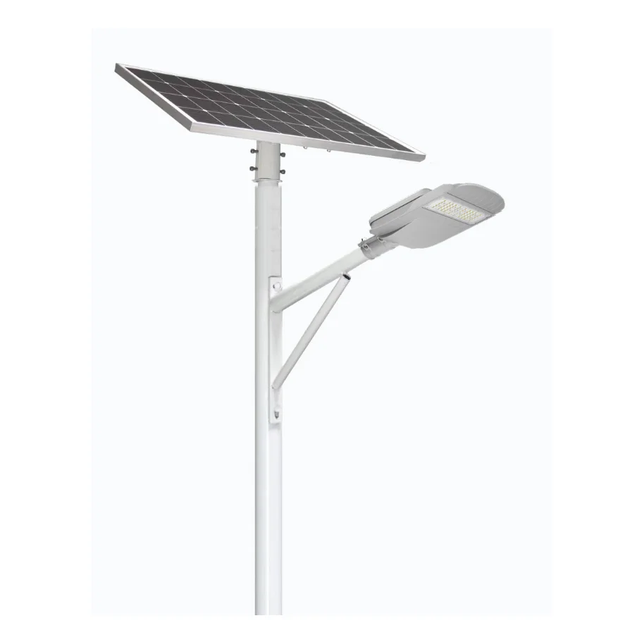 Commercial aluminum waterproof outdoor all in two led solar street light 50W 100W 150W 200W