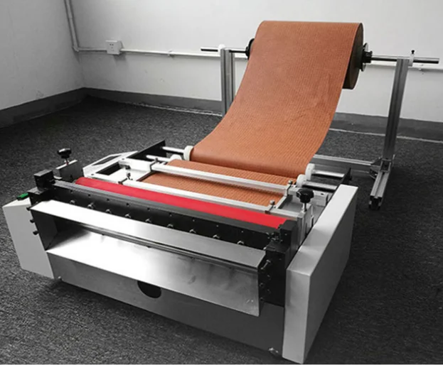 PVC soft film slicer automatic insulation paper cutting machine small PET roll silicone strip cutting machine