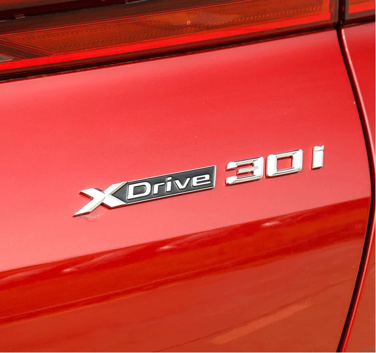 ABS material Four-wheel drive label tailgate rear label side logo For BMW G20 G30 G01 G02 G05 G06 G07 35i 20i 28i 30i 35i 48i