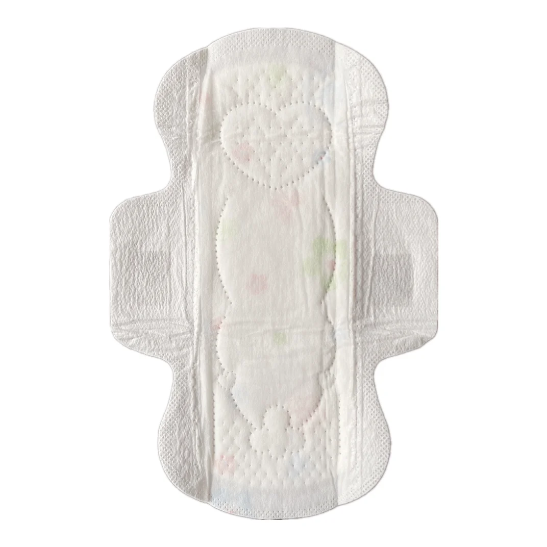 Eco Friendly Fast Delivery Low MOQ Wholesale Women Sanitary Napkins Breathable Air-laid Paper Anion Chip Sanitary Pads In Bulk