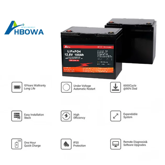 OEM 12 В солнечная батарея LiFePO4 100ah 200ah 300ah 400ah Сменные литий-ионные батареи