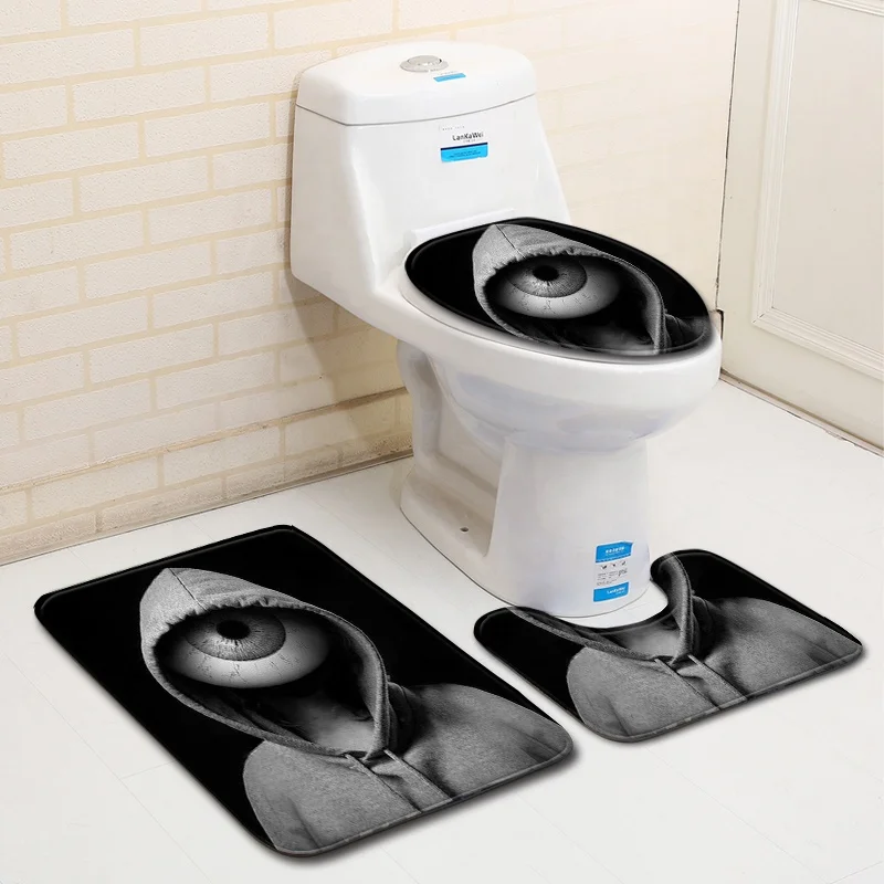 Bathroom Warmer Washable Cloth Toilet Seat Cover Pads Warm Toilet Seat Cushion Plush Toilet Seat Cover