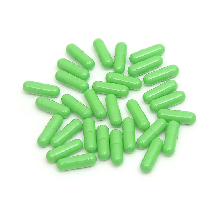 certificate hard vegetable empty capsule pill size 2#
