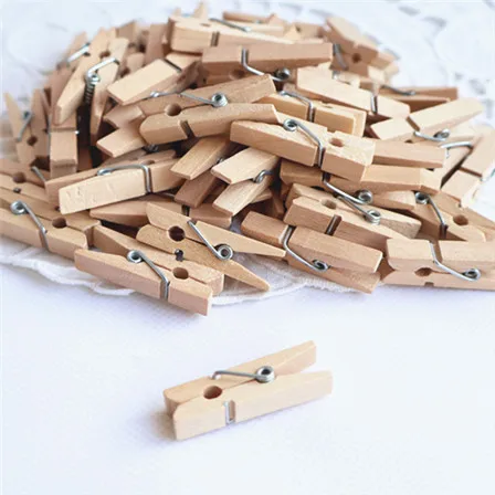 Customization Sizes Clothes Pegs Photo Clip Wooden Clips Clothes Pegs Pins Clothespins