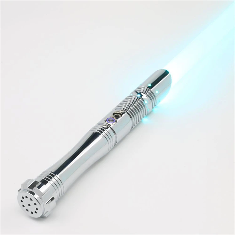 Ins Young People Hot Sale Multicolor Heavy Metal Hilt Dueling RGB Blade Cheap Lightsaber