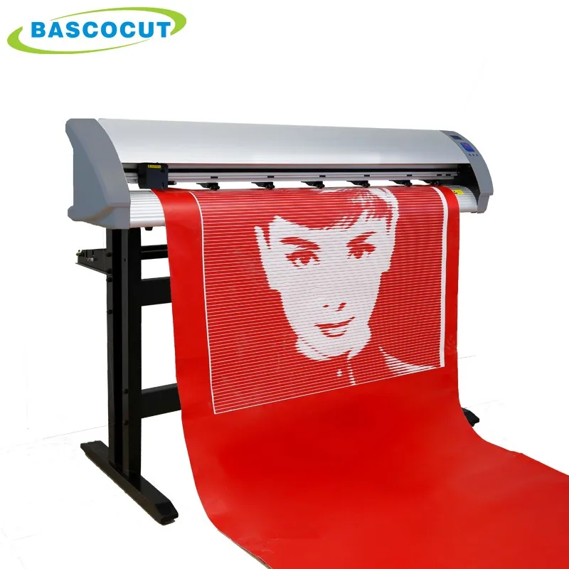 Bascocut 59' Optical Sensor Graph Sticker Cutting Plotter with Stepper Motor Driver All-Time Favorite Vinyl Cutter