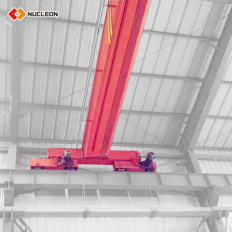 Customized Electric Eot Crane Traveling Single Girder 5 ton Bridge overhead Crane