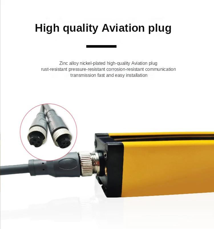 Ultra-thin enclosure series safety laser fence  sensor safety light curtain sensor barrier for small machine