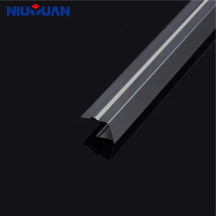 NIUYUAN Ceramic Stainless Steel Tile Trim Edges for Outside Corner