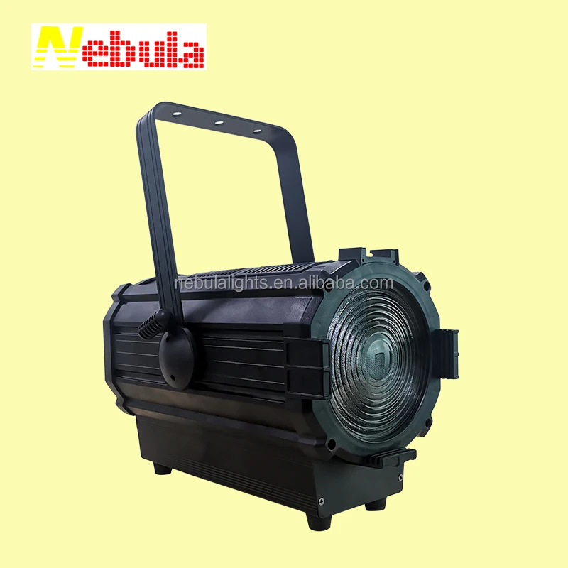 Nebula 200W 300w LED COB Fresnel Zoom Profile DMX Studio Theater Spot Fresnel Light