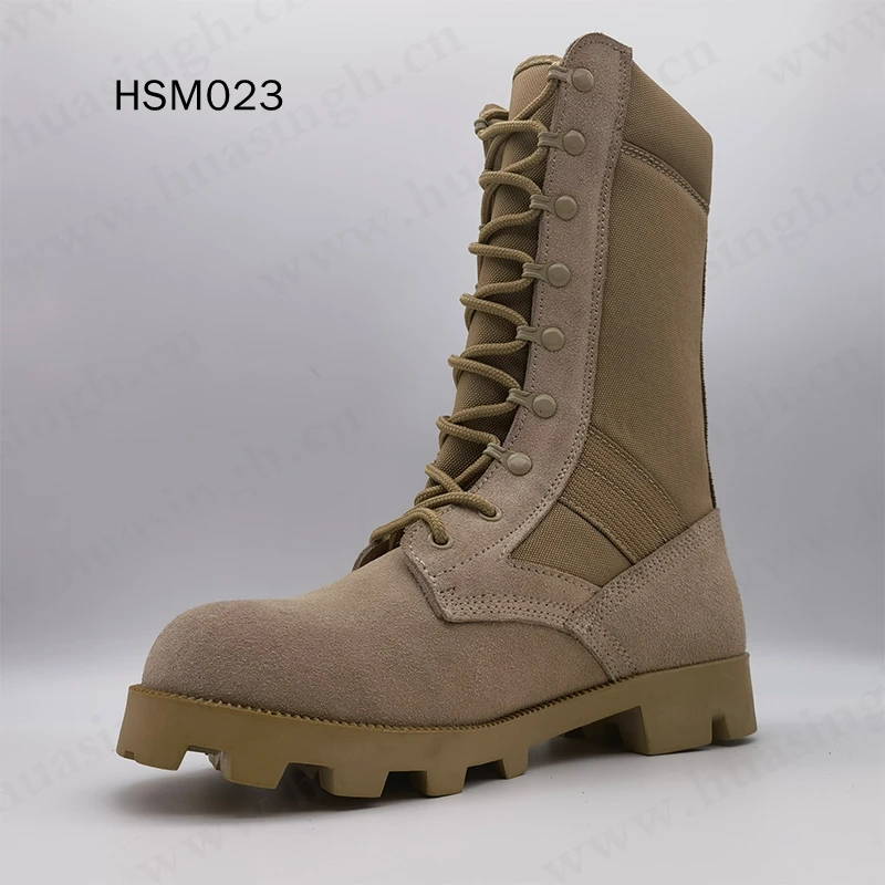 ZH,suede sandy tan ALTAMA jungle panama sole MIL Spec style desert boots for hot weather ops HSM023