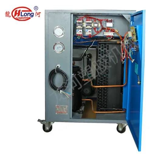 High efficiency industrial water chiller used for plastic machine cooling