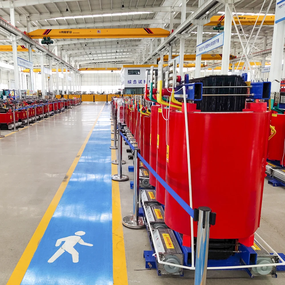 High Efficiency 100% Copper Winding 315 kVA 400 kVA 11000v 380v Three Phase Dry-type Transformer