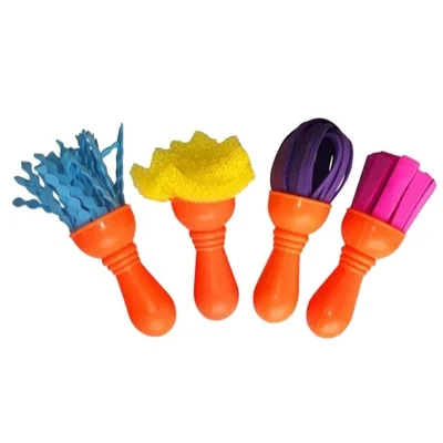 
High quality art paint brush sponge roller funky brushes for painting 