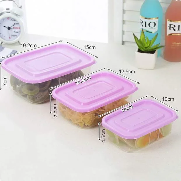 Low MOQ Low Price Hot Sale High Quality Top Grade PP Plastic Food Fruit Nut Storage Bin With Lid Freshness Portable for Home Use