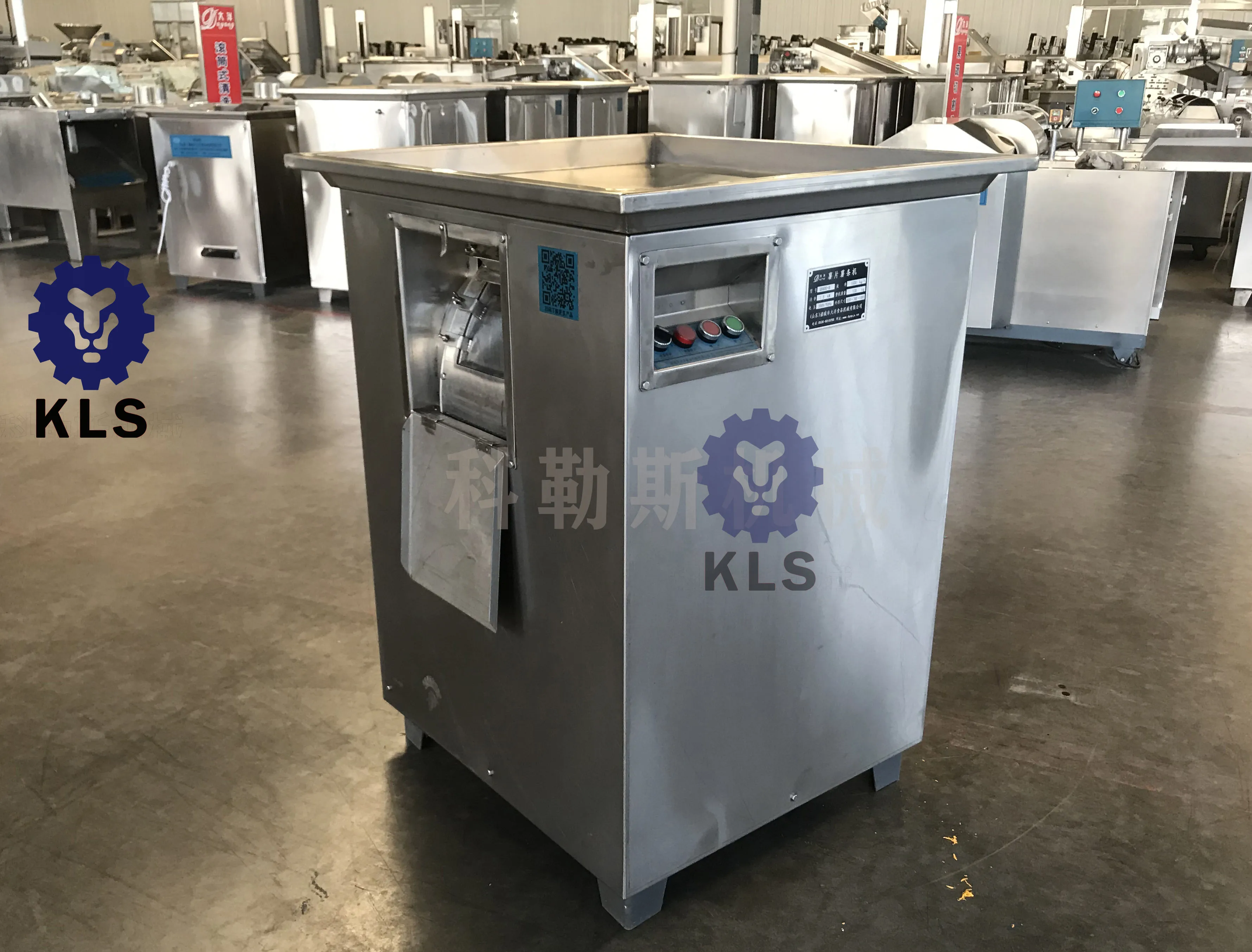 KLS factory price semi automatic potato crisps processing equipment frozen french fries potato chips making machine