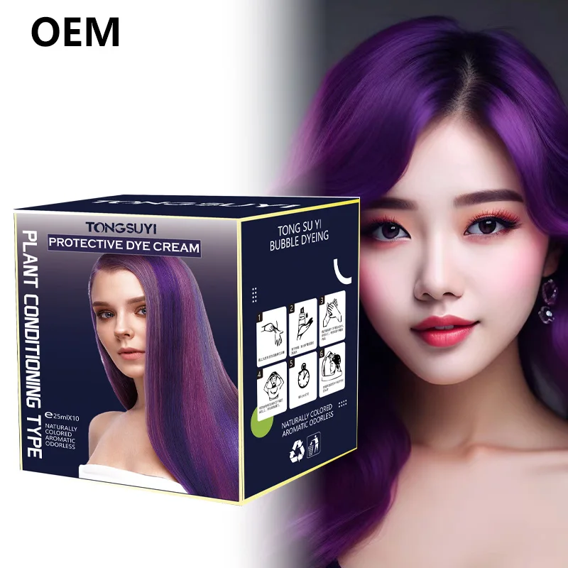 black hair dye shampoo 3 in 1  hair dye color semi- permanent natural hair dye natural black
