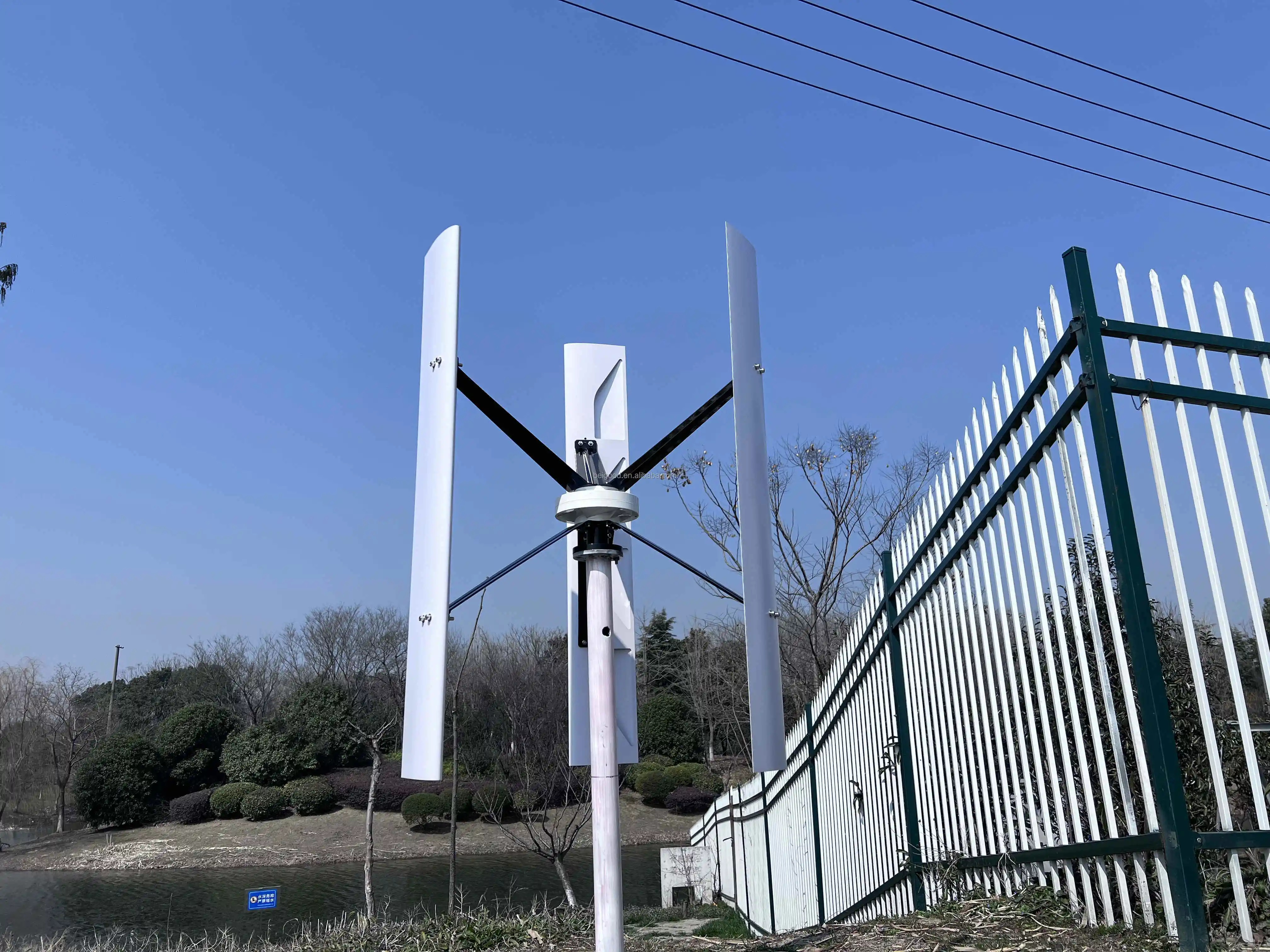 Free Energy Wind Turbines Generator 1kw 2kw 3kw 5kw Small Wind Turbine 3 Blades Vertical Wind Generator With MPPT Controller