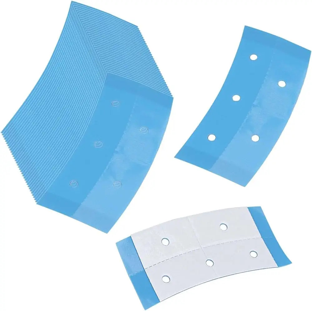 Extenda-Bond Strips Hair System Tape Toupee Hairpiece Double Sided Contour C Adhesive Glue 36 Pieces Per Bag Wig Extension Tools