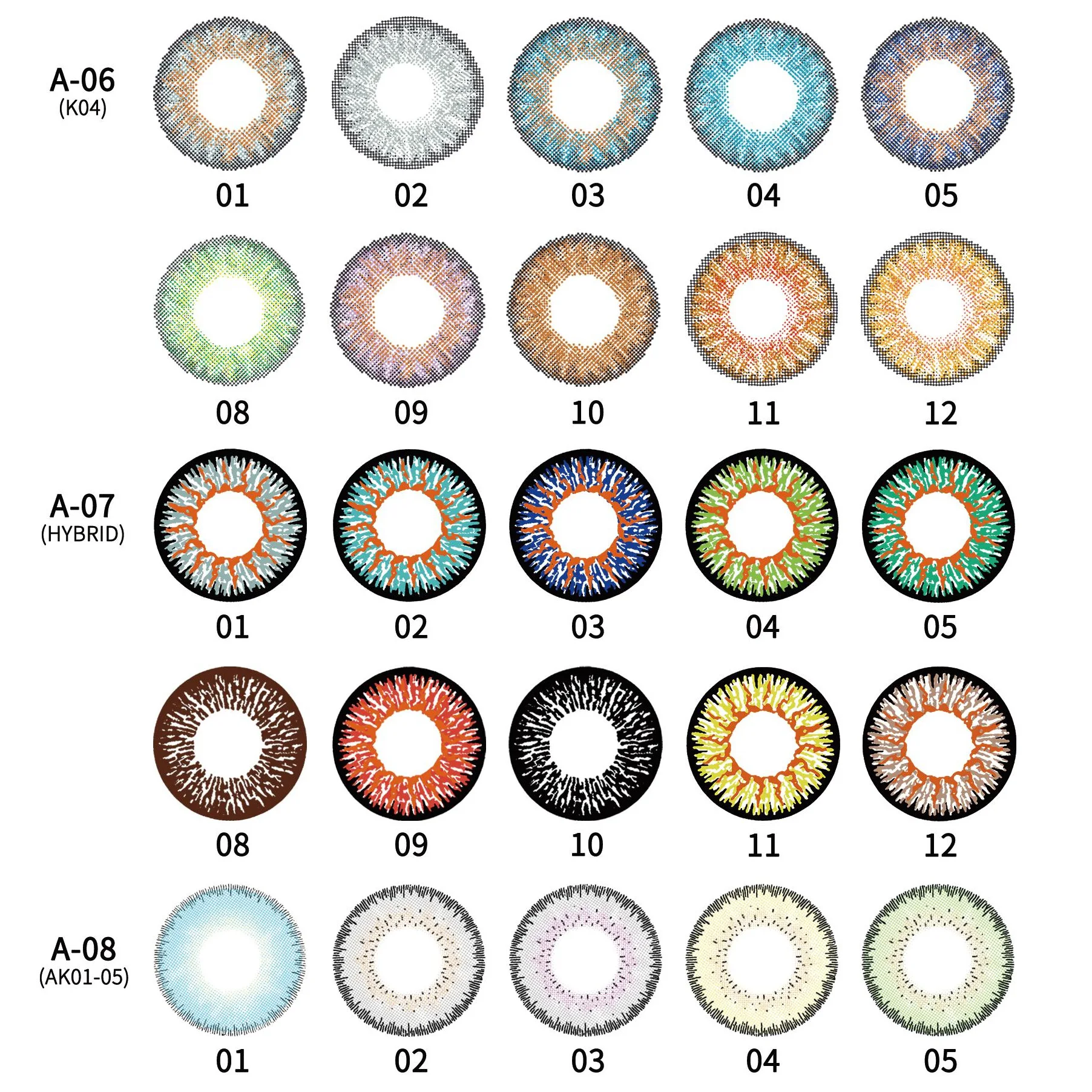 TX brand wholesale new cheap coloured cosmetic color contacts eye lenses 1$ lentes de contacto