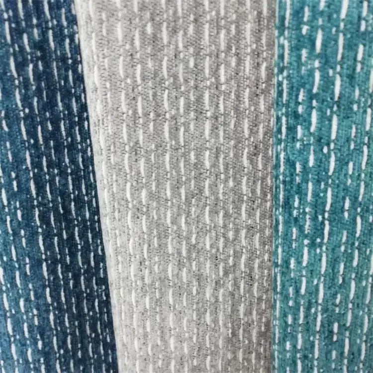 Customized High quality European curtain blackout linen curtain fabric for home