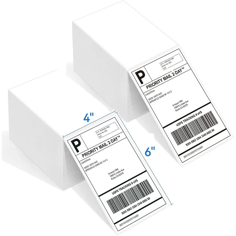 Adhesive custom waterproof for printing packing shipping fragile label for shipping labels
