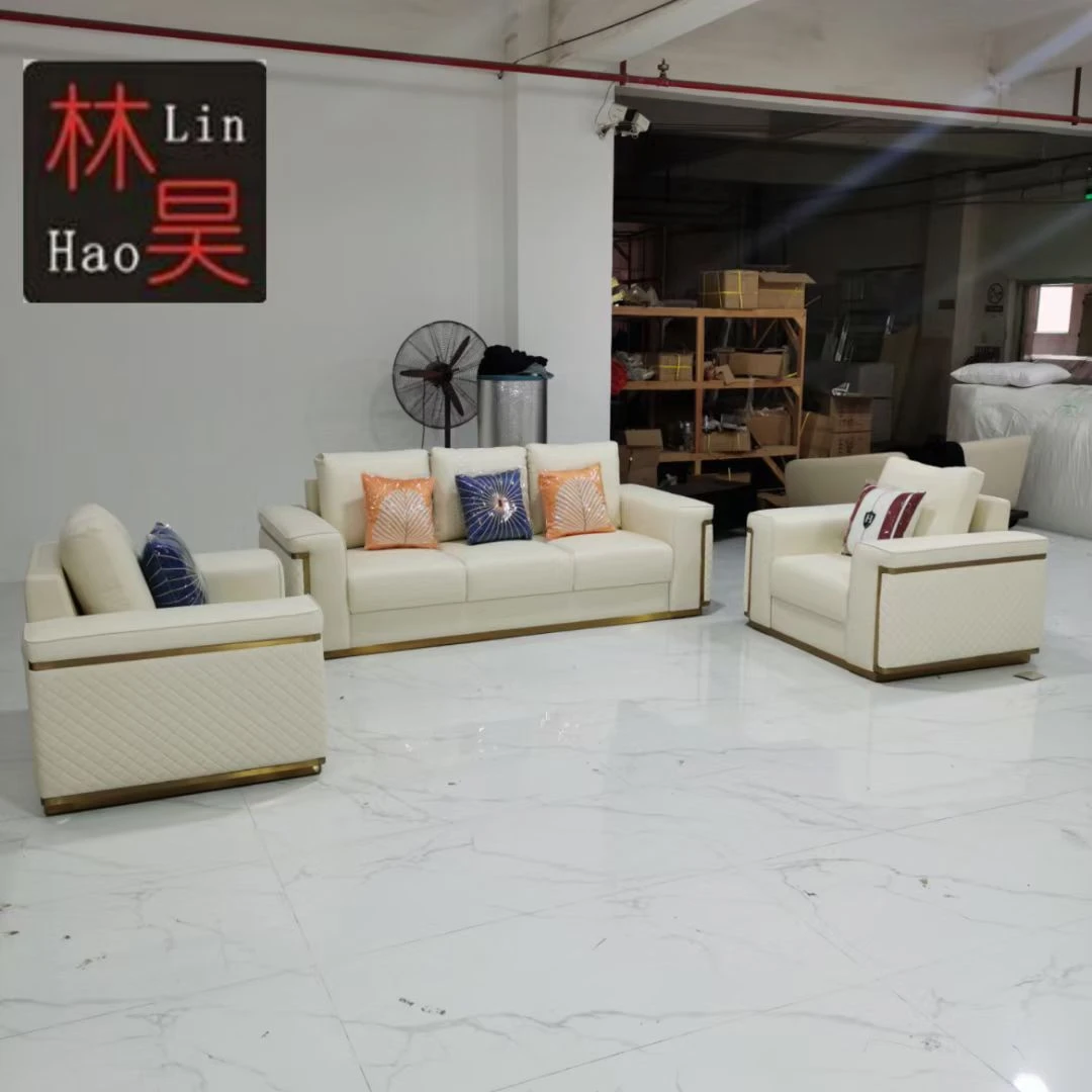 Living Room Home Office Commercial Furniture Hotel Building Ktv Sofa Set