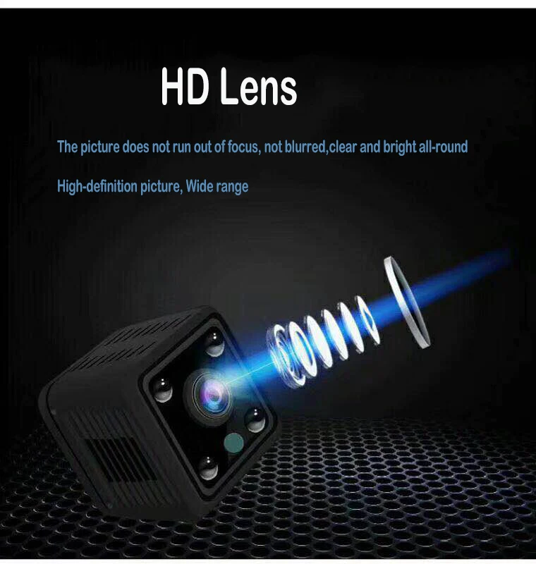 1080P Hidden Mini HD Smart Home Wireless Battery Powered Security Wifi Miniature Secret Camera mini hidden wireless cctv   720p