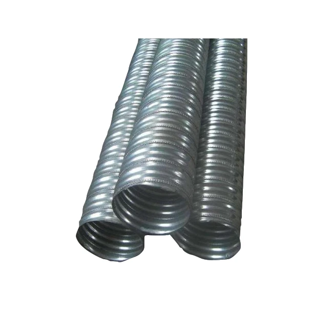 Brand New High  Quality 90mm galvanized Corrugated duct prestressed round pipe